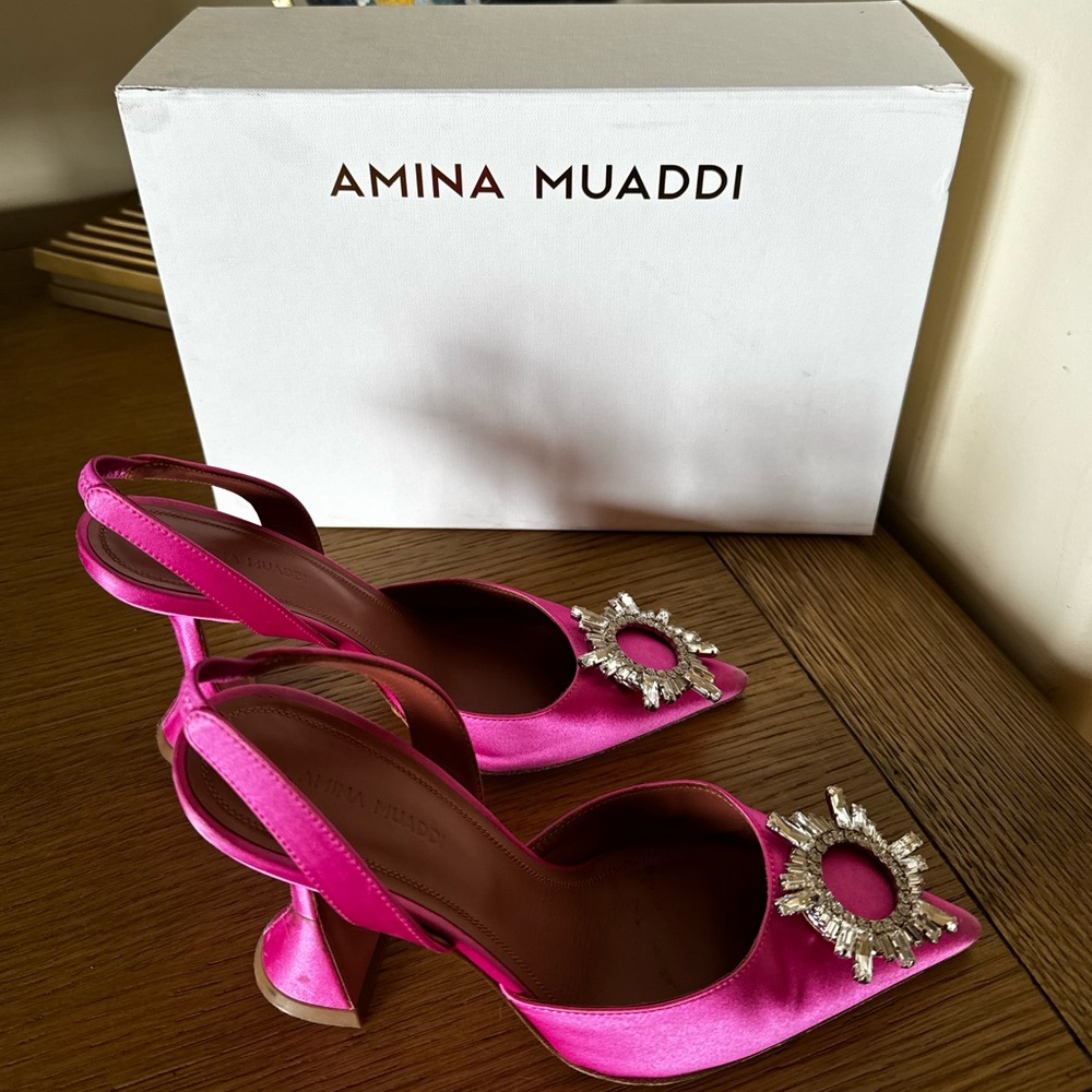 AMINA MUADDI BEGUM SLINGBACK SIZE 37 Pre-loved